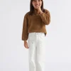 Seed Heritage Knitwear & Sweaters-Fleece Zip Sweat Cocoa