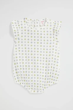 Seed Heritage Jumpsuits & Overalls-Floral Romper Canvas