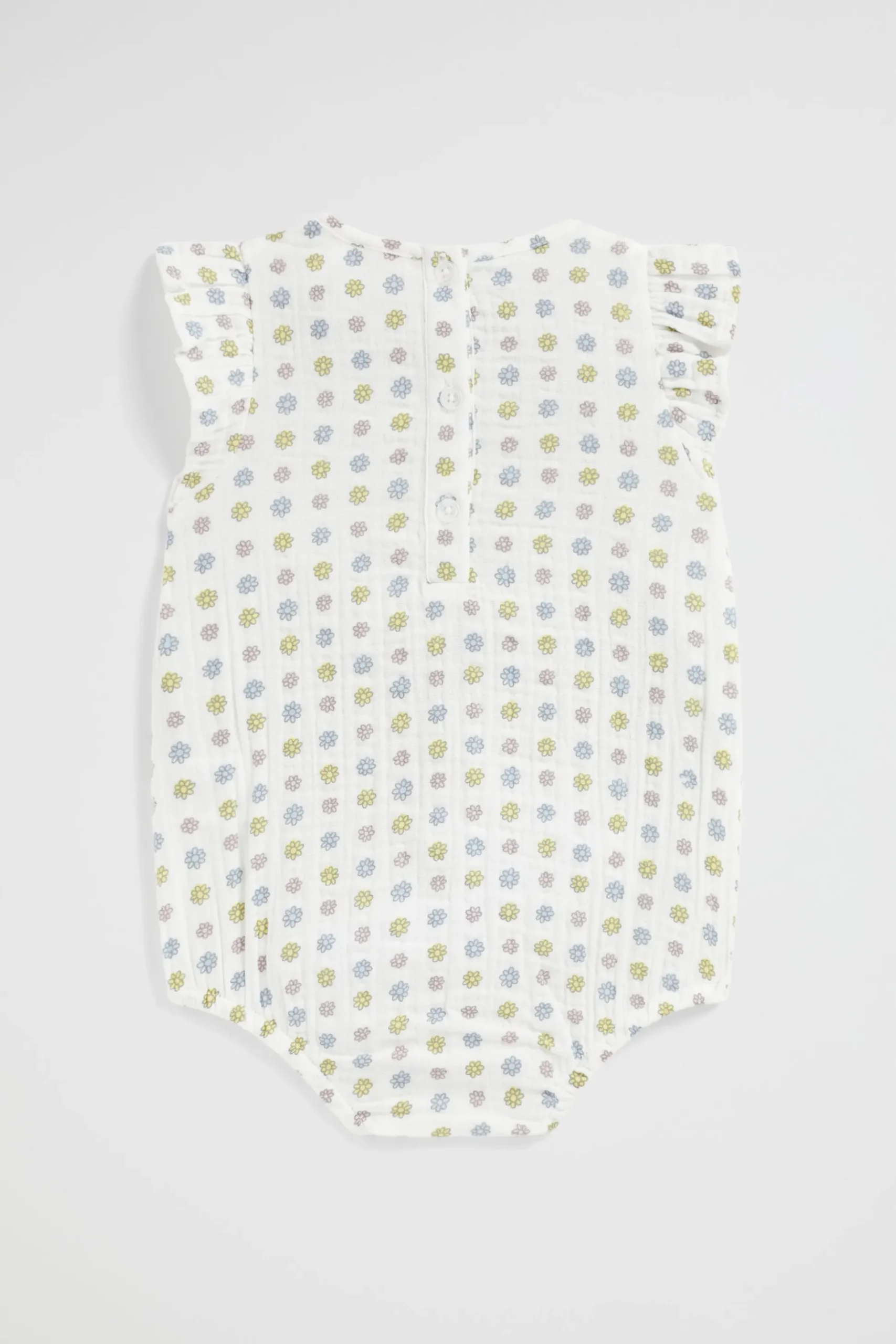 Seed Heritage Jumpsuits & Overalls-Floral Romper Canvas