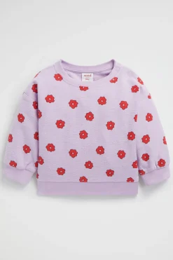 Seed Heritage Knitwear & Sweaters-Floral Yardage Sweat Orchid