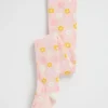 Seed Heritage Tights-Flower Tight Dusty Rose