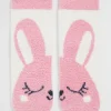 Seed Heritage Socks-Fluffy Bunny Sock Pop Pink
