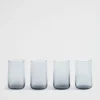 Seed Heritage Kitchen & Dining-Frida Highball Set Of 4 Smoke Grey