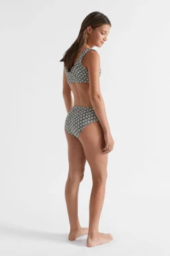 Seed Heritage Swimwear-Geo Floral Bikini Mono Floral