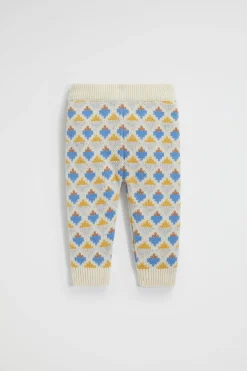 Seed Heritage Pants-Geo Knit Pant Rich Cream