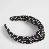 Seed Heritage Hair Accessories-Geo Knot Headband Midnight Sky Geo