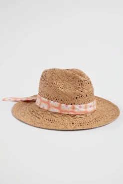 Seed Heritage Hats, Beanies & Caps-Geo Trim Panama Multi