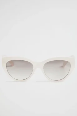 Seed Heritage Sunglasses & Glasses-Gigi Cateye Sunglasses Light Storm