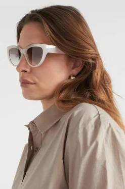 Seed Heritage Sunglasses & Glasses-Gigi Cateye Sunglasses Light Storm