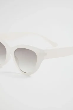 Seed Heritage Sunglasses & Glasses-Gigi Cateye Sunglasses Light Storm