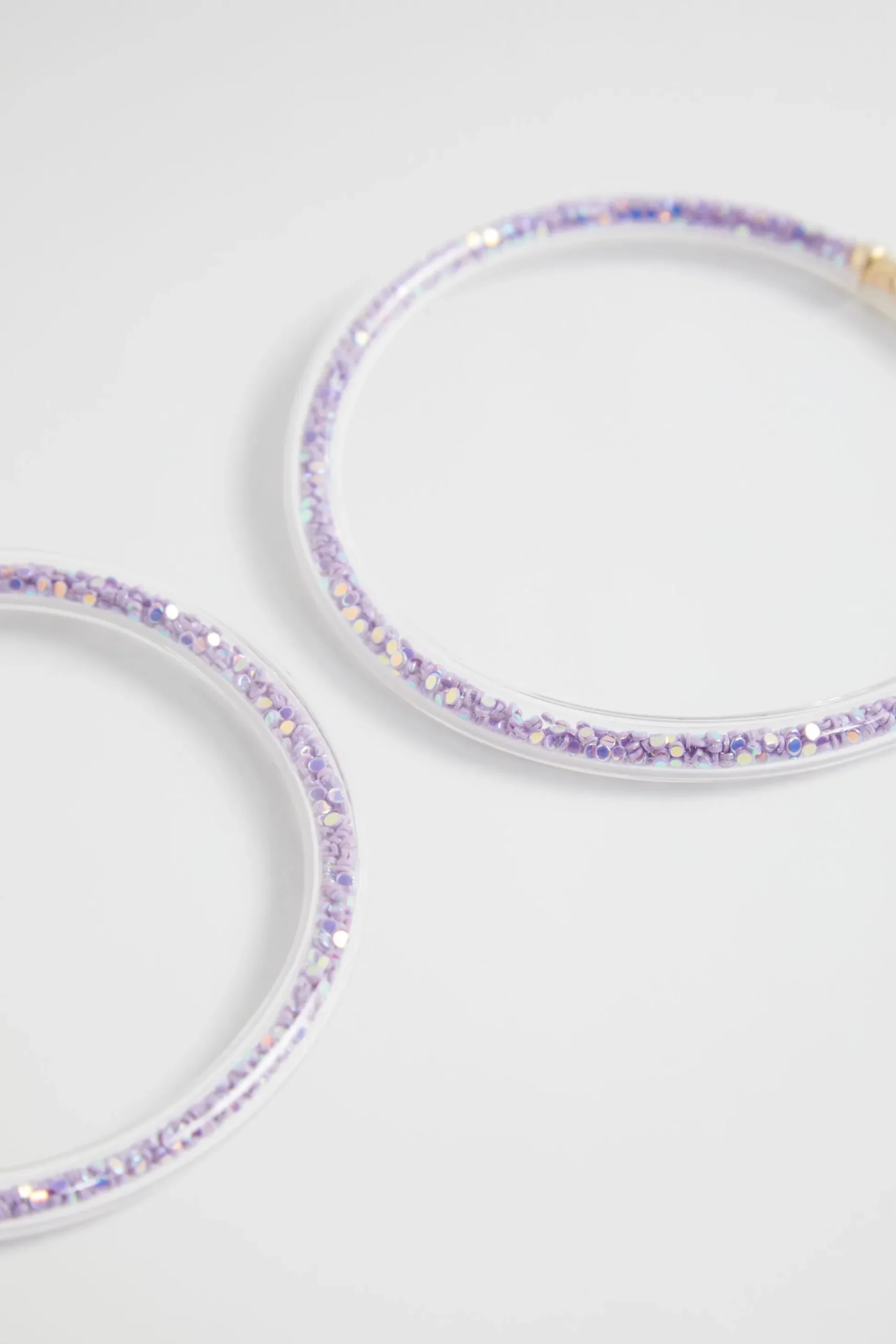 Seed Heritage Jewellery-Glitter Bangle Pack Orchid