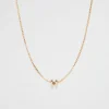 Seed Heritage Jewellery-Gold Initial Necklace H