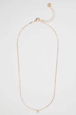 Seed Heritage Jewellery-Gol Initial Necklace D