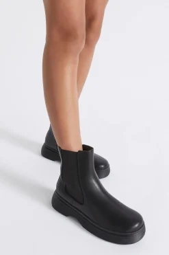 Seed Heritage Boots-Gusset Boot Black