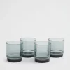 Seed Heritage Kitchen & Dining-Haim Glasses Set Of 4 Smoke