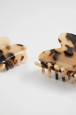 Seed Heritage Hair Accessories-Hair Clip 2 Pack Tort