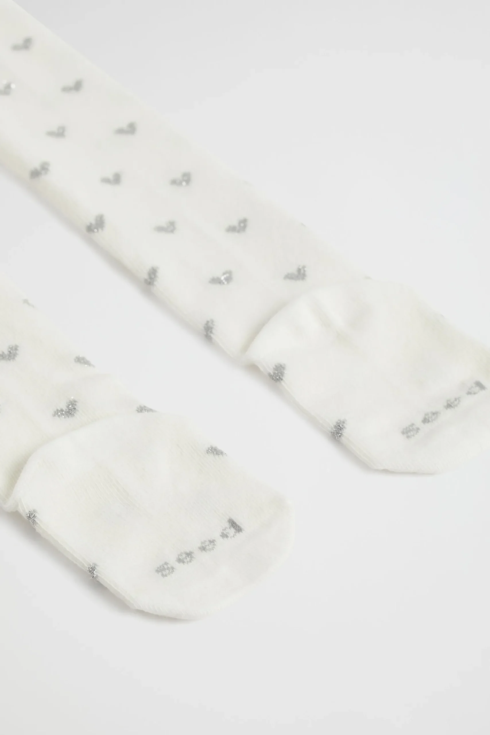 Seed Heritage Tights-Heart Tight Silver