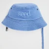 Seed Heritage Hats & Caps-Heritage Check Bucket Hat Chambray
