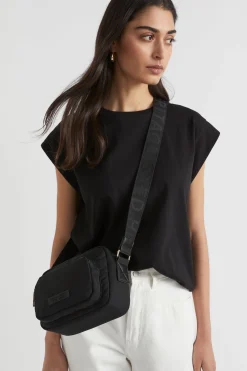 Seed Heritage Cross Body-Heritage Logo Camera Bag Black