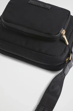 Seed Heritage Cross Body-Heritage Logo Camera Bag Black