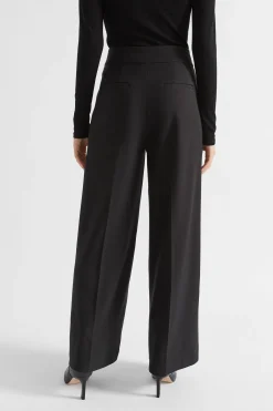 Seed Heritage Pants-High Waist Suit Pant Black