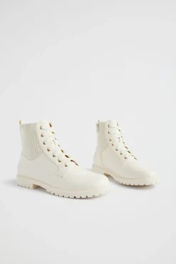 Seed Heritage Boots-Hiking Boot Cream