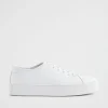 Seed Heritage Sneakers-Holland Leather Sneaker White