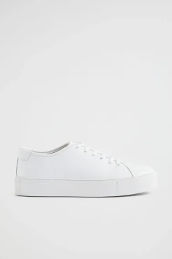 Seed Heritage Sneakers-Holland Leather Sneaker White