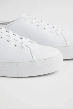 Seed Heritage Sneakers-Holland Leather Sneaker White