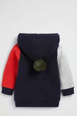 Seed Heritage Jackets & Vests-Hooded Cardigan Multi