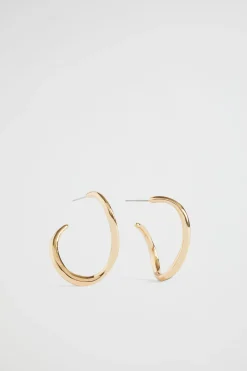 Seed Heritage Jewellery-Hoop Earring Gold