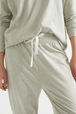 Seed Heritage Sleepwear-Jersey Pyjama Bottom Sage