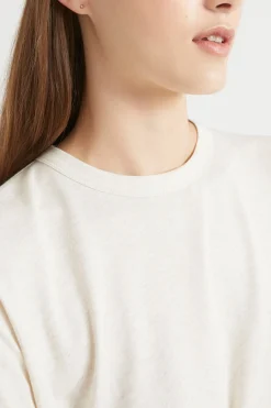 Seed Heritage Sleepwear-Jersey Pyjama Top Oat Marle