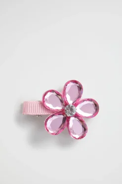 Seed Heritage Hair Accessories-Jewel Flower Duck Clip Camelia