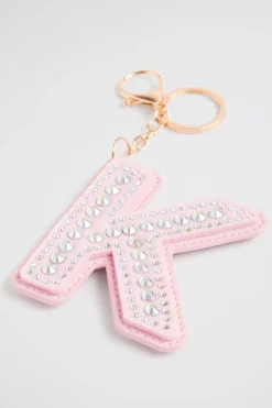 Seed Heritage Keyrings-Jewel Initial Eyring K