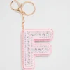 Seed Heritage Keyrings-Jewel Initial Keyring F