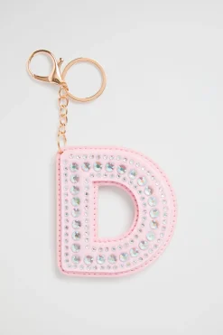 Seed Heritage Keyrings-Jewel Initial Keyring D
