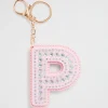 Seed Heritage Keyrings-Jewel Initial Keyring P