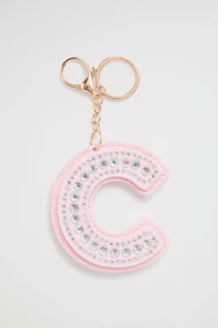 Seed Heritage Keyrings-Jewel Initial Keyring C