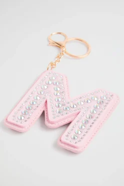 Seed Heritage Keyrings-Jewel Initial Keyring M