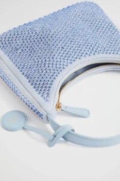 Seed Heritage Bags-Jewel Mini Hobo Bag Powder Blue