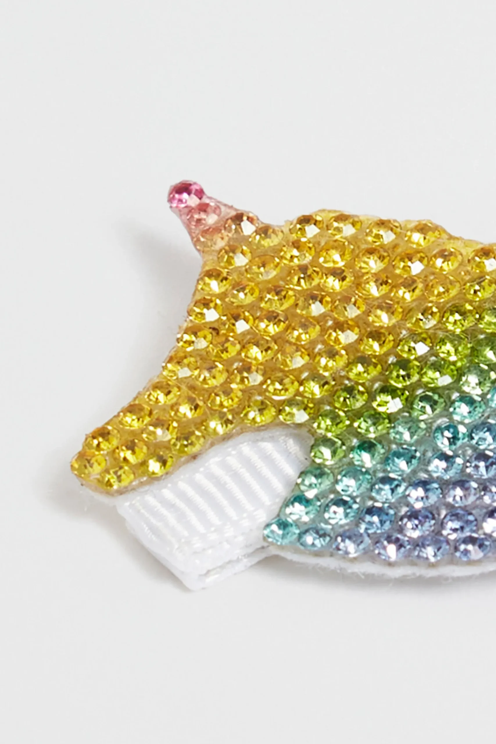 Seed Heritage Hair Accessories-Jewel Unicorn Duck Clip Multi