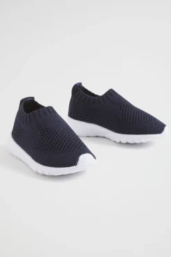 Seed Heritage Sneakers & Trainers-Knit Sneaker Navy