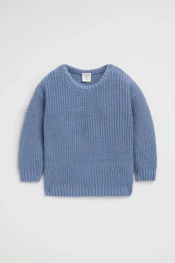 Seed Heritage Knitwear & Sweaters-Knitted Jumper Indigo