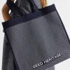 Seed Heritage Beach Bags-Knitted Tote Midnight Sky