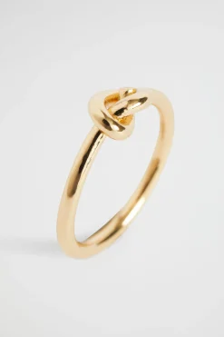 Seed Heritage Jewellery-Knot Ring Gold