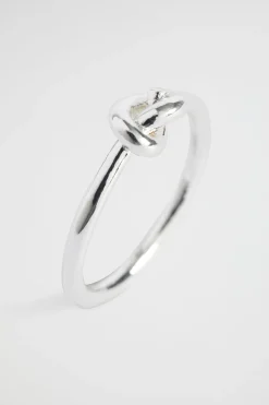 Seed Heritage Jewellery-Knot Ring Silver