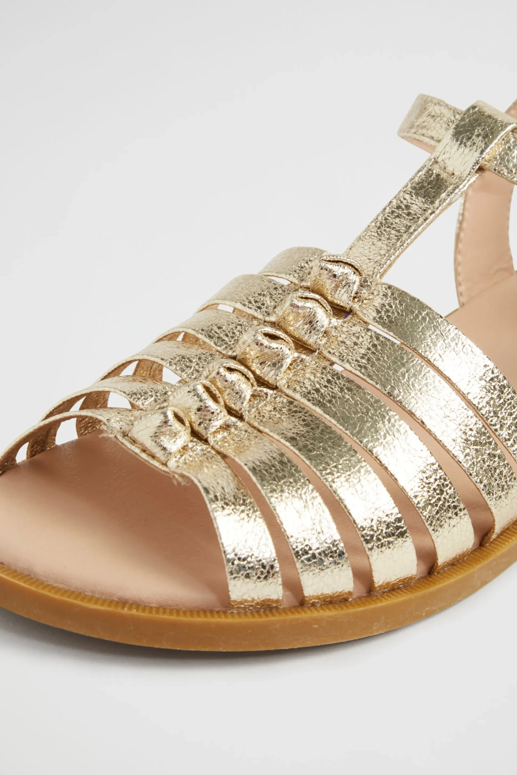 Seed Heritage Sandals & Slides-Knot Sandal Gold