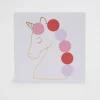 Seed Heritage Stationery-Large Unicorn Card Multi
