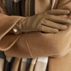 Seed Heritage Hats & Gloves-Leather Gloves Deep Brass